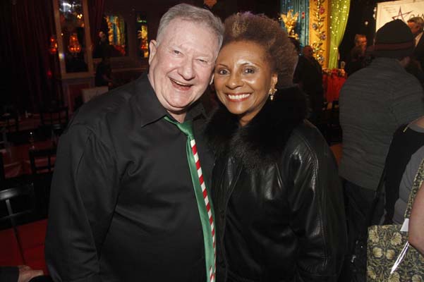 Harvey Evans and Leslie Uggams